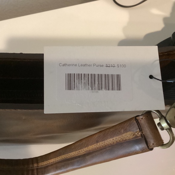 BROWN LEATHER PURSE - Picture 4 of 15